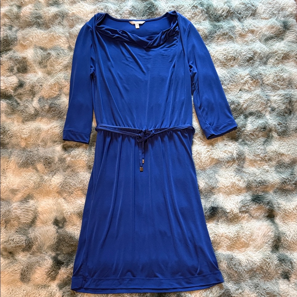 Banana Republic Royal Blue Midi Dress